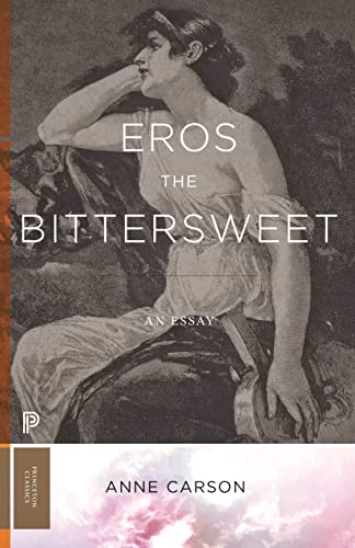 Book cover featuring a classical painting of a woman and the title Eros the Bittersweet.