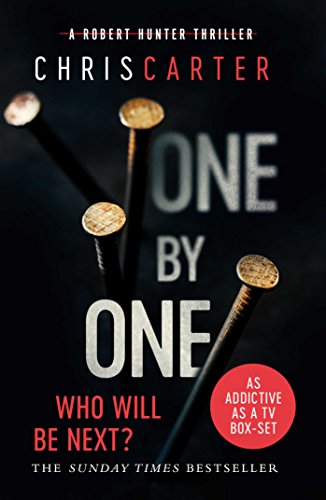 Book cover: dark background with nails and the title "One by One".