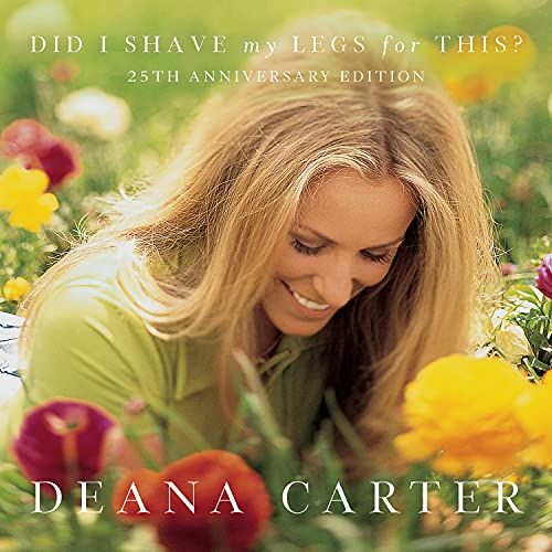 Deana Carter album cover featuring a smiling woman among flowers.