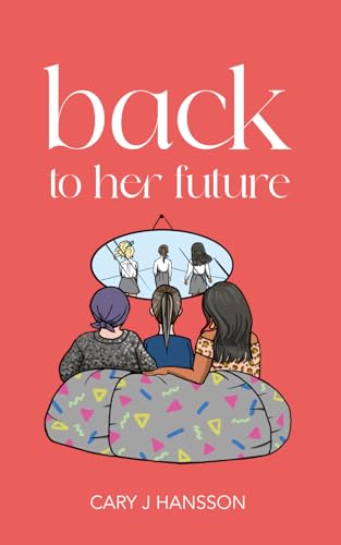 Book cover: women looking at reflections in an oval mirror.