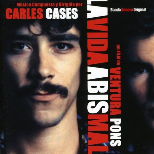 CD cover for “La Vida Abismal” featuring a man’s portrait.