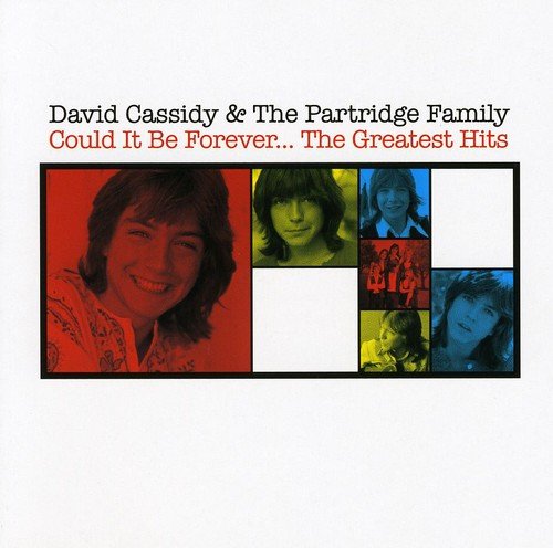 CD cover for David Cassidy & The Partridge Family’s greatest hits album.