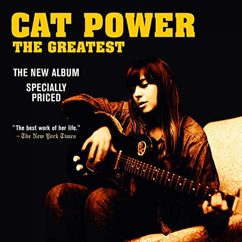 Cat Power album cover featuring a woman with a guitar.