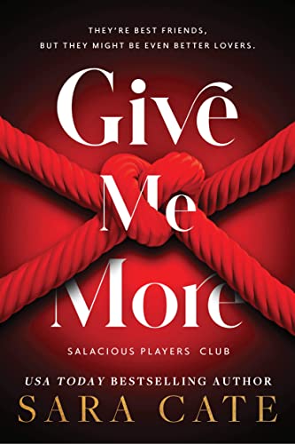 Book cover with red rope forming a heart around the title.
