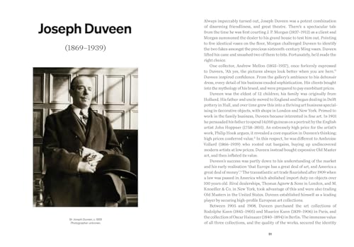 Black and white portrait of Joseph Duveen, an art dealer, seated.