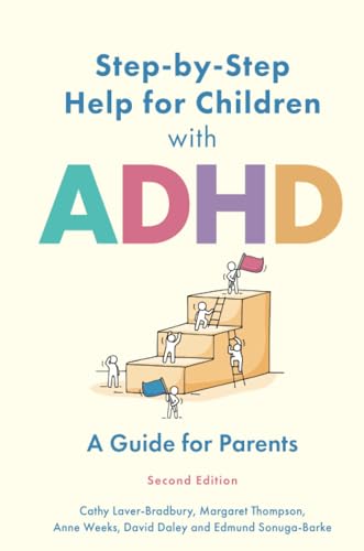 Book cover: "Step-by-Step Help for Children with ADHD," second edition.