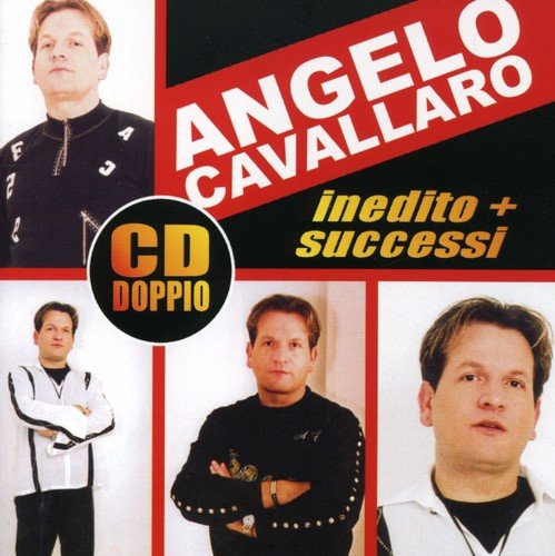 CD cover for Cavallaro Angelo’s “Inedito + Successi” featuring portrait photos.
