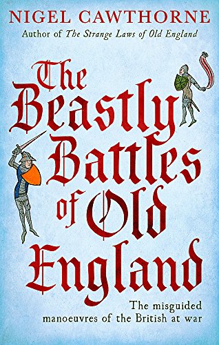 Book cover depicting medieval knights with ornate red title text.