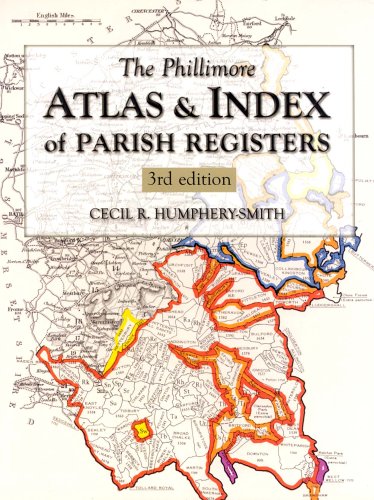 Cover of "The Phillimore Atlas & Index of Parish Registers," 3rd edition.