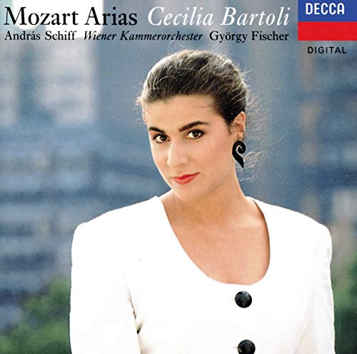 CD cover featuring Cecilia Bartoli, a portrait in a white jacket.