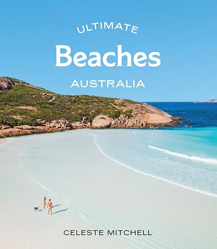 Book cover: “Ultimate Beaches: Australia” featuring a white sand beach and turquoise water.