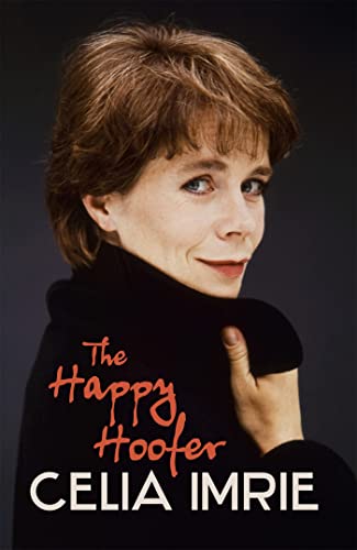Book cover with portrait of Celia Imrie and red title text.