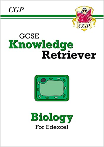 GCSE Biology textbook cover with green stripes and a plant cell illustration.