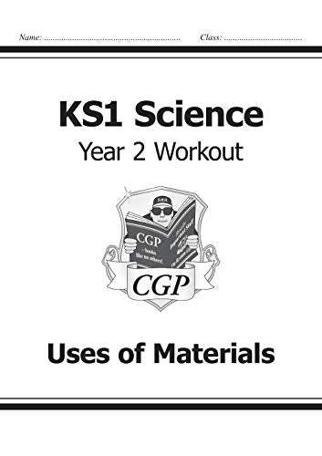 Black and white school workbook cover for KS1 Science, Year Two.