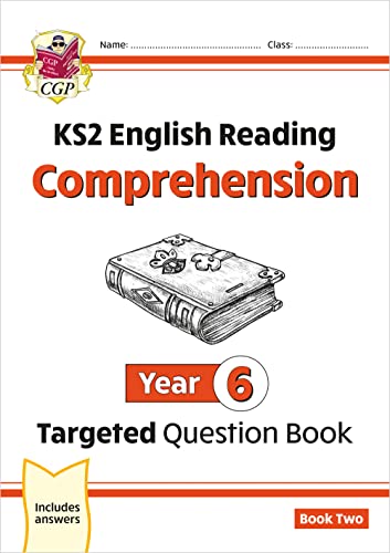 CGP Year 6 English Reading Comprehension Book 2 targeted question book cover.