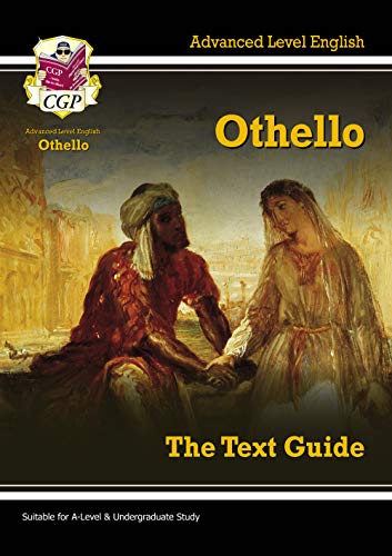 Book cover for Shakespeare’s “Othello” with painting of two figures.