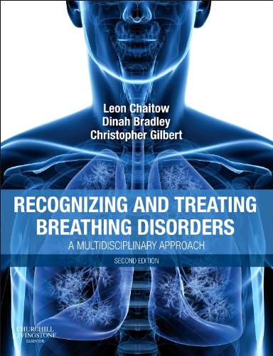 Book cover: "Recognizing and Treating Breathing Disorders," second edition.