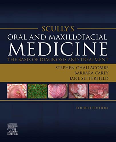 Book cover for "Scully's Oral and Maxillofacial Medicine", fourth edition.