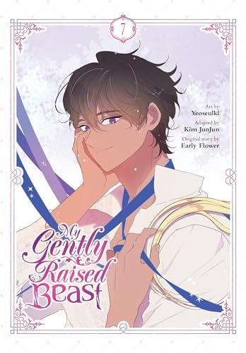 Manga cover: a young man with dark hair and a pink title.