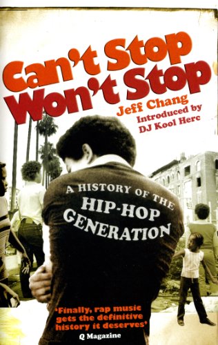 Book cover: “Can’t Stop Won’t Stop” with a man’s back and urban scene.