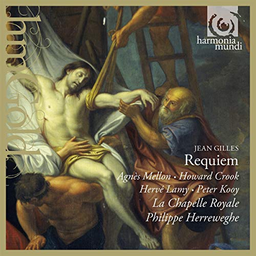CD cover depicting a Renaissance painting of the Descent from the Cross.