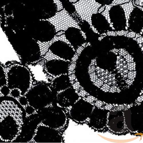 Black and white abstract design on a CD cover, with an Amazon logo.