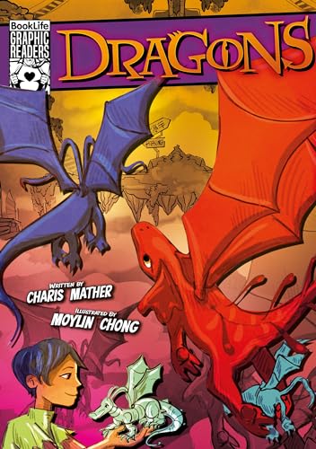 Book cover featuring two dragons, a child, and a small dragon figurine.