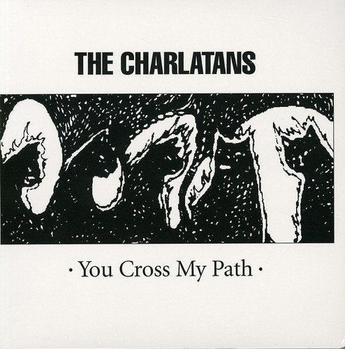 CD cover for The Charlatans’ “You Cross My Path” with abstract art.