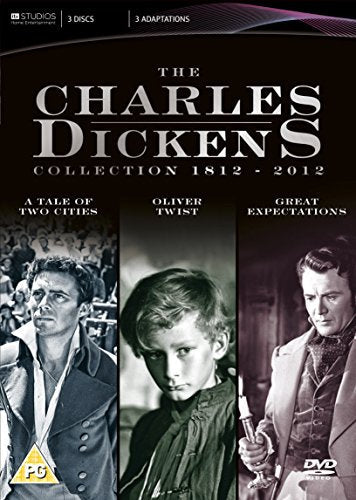 DVD cover for "The Charles Dickens Collection" featuring film stills.