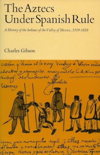 Book cover: "The Aztecs Under Spanish Rule" with historical illustration.