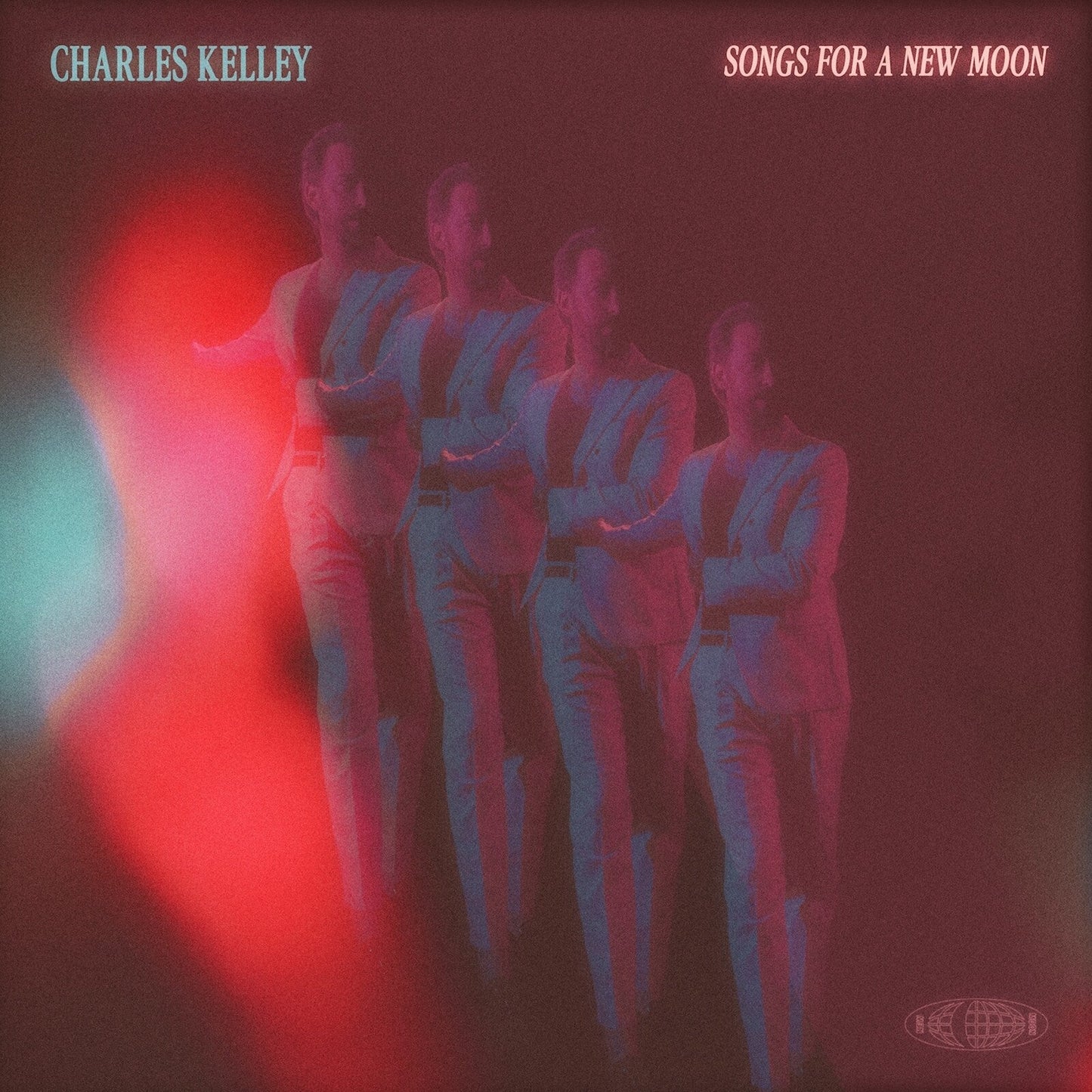 CD cover for Charles Kelley’s “Songs For A New Moon” with repeated figure.