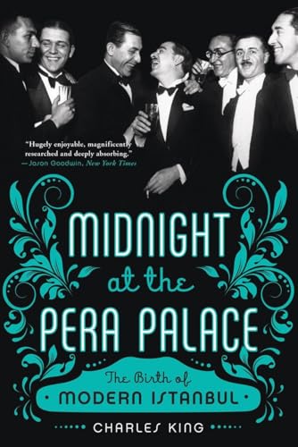 Book cover: “Midnight at the Pera Palace,” featuring men in formal wear.