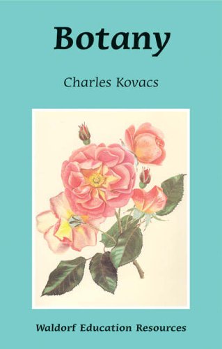 Book cover with vintage rose illustration and text "Botany.