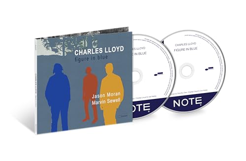 Charles Lloyd "Figure In Blue" CD with case and two discs.