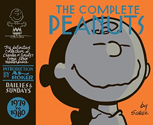 Book cover: "The Complete Peanuts 1979-1980," featuring Charlie Brown.