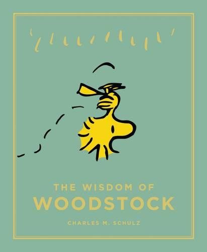 Book cover featuring Woodstock, a yellow bird, with title and author name.