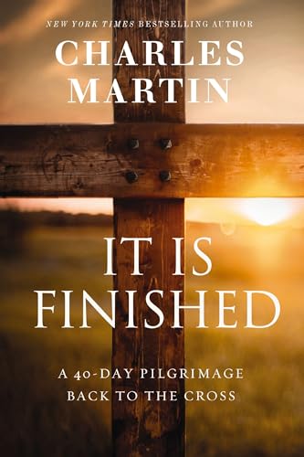 Book cover featuring a weathered wooden cross against a sunset.