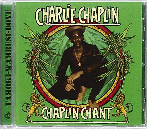CD cover for "Chaplin Chant" featuring Chaplin in an oval frame with lions.