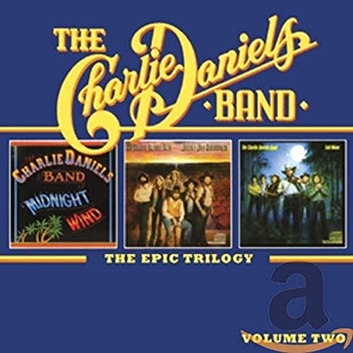 Charlie Daniels Band double CD cover, featuring album artwork and band photos.