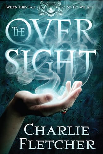 Book cover: “The Oversight” with a hand holding glowing light.