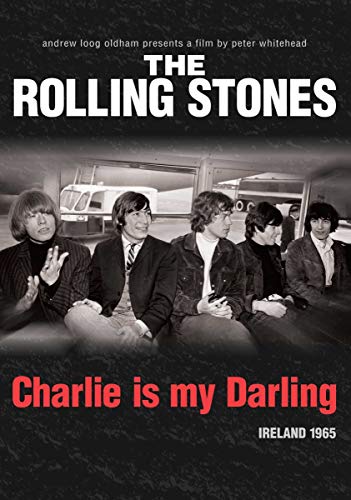 Black and white DVD cover featuring The Rolling Stones in 1965.