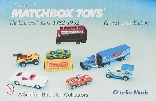Cover of "Matchbox Toys" book featuring several miniature toy vehicles.