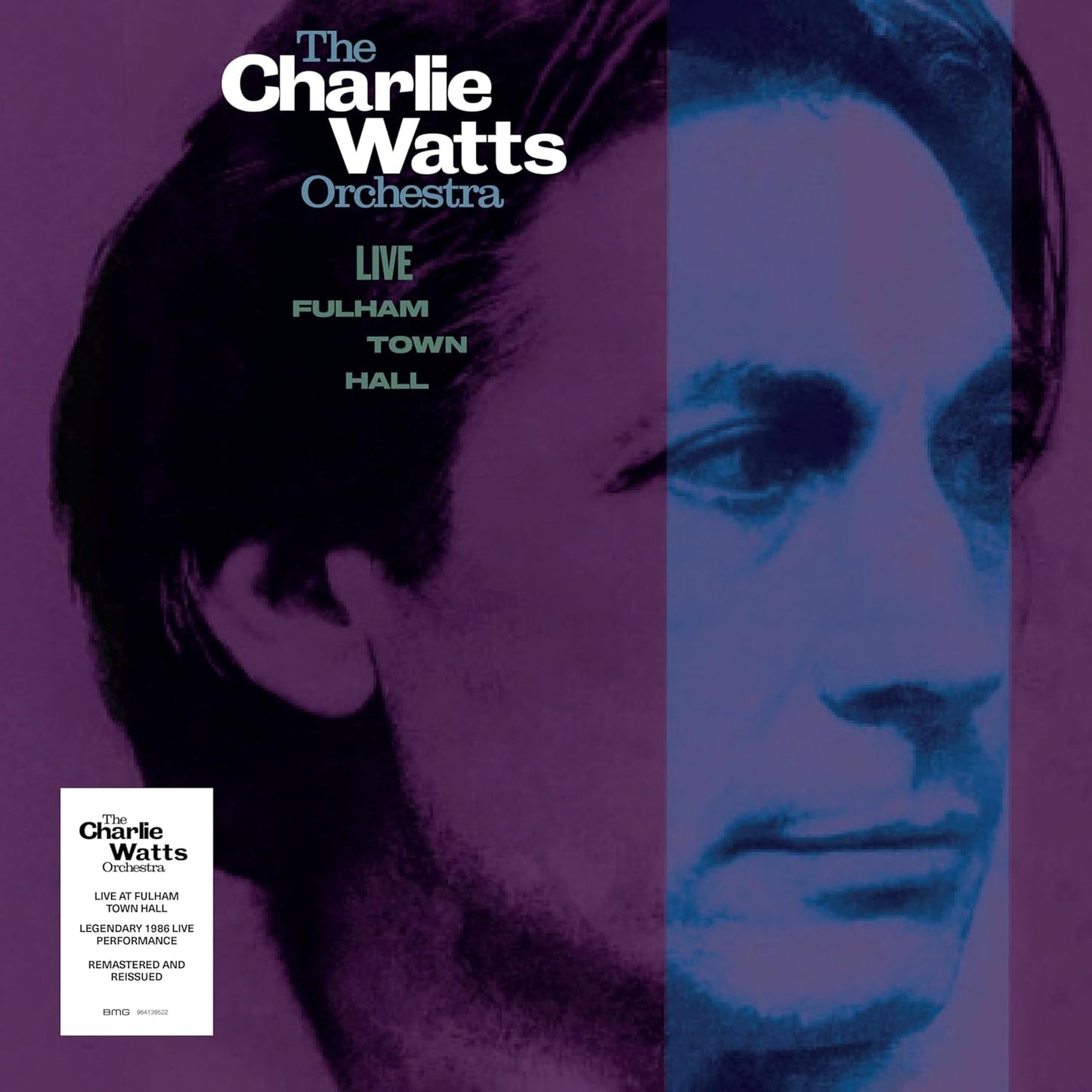 CD cover for Charlie Watts Orchestra’s “Live at Fulham Town Hall.”