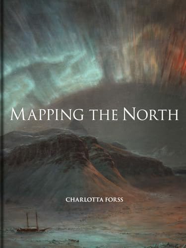 Book cover showing a ship in a frozen landscape under a glowing aurora borealis.