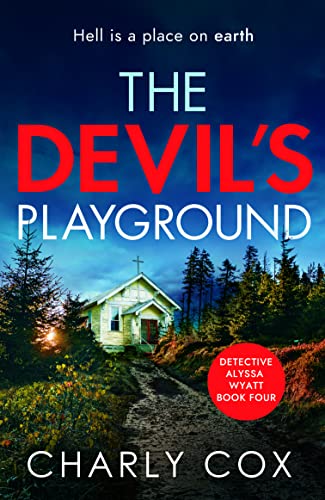 Book cover: a small, isolated church in a dark, forested landscape.