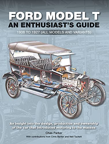 Book cover featuring a cutaway illustration of a vintage Ford Model T car.