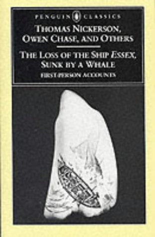 Penguin Classics book cover: “The Loss of the Ship Essex,” with a whale image.