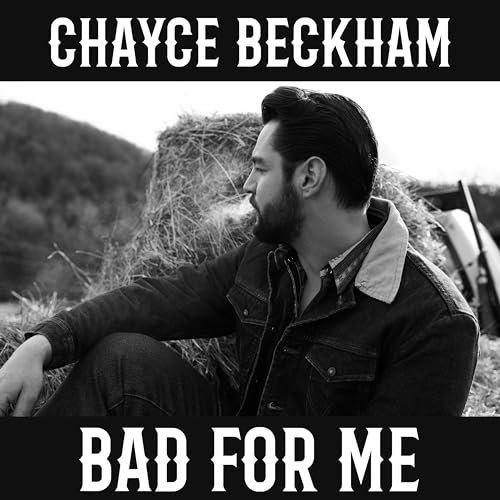 Chayce Beckham album cover: portrait of a man in a field.