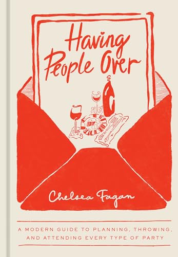 Book cover with red envelope illustration, title, and author name on cream background.