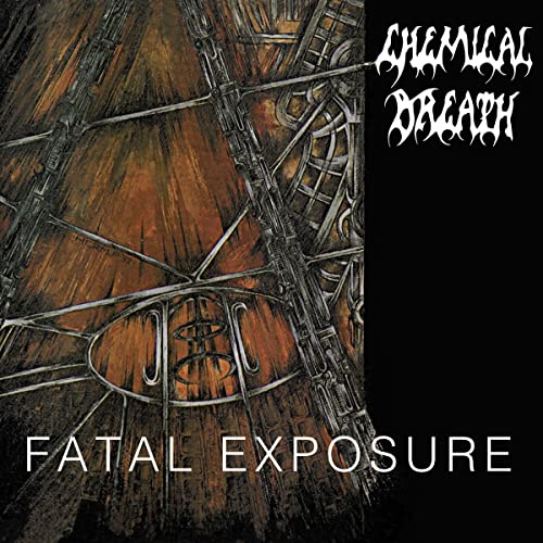 Vinyl record cover: dark, abstract art with band name “Chemical Breath”.
